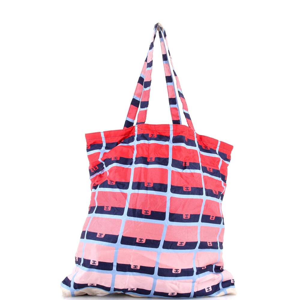 Chanel Foldable Tote Bag With Chain #239588C19B - Picture 4 of 8